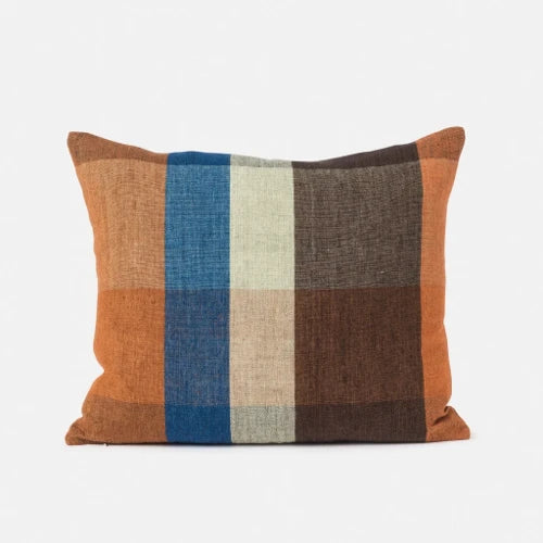 Cabin Linen Cushion - Kermit/Multi 55 x 45cm