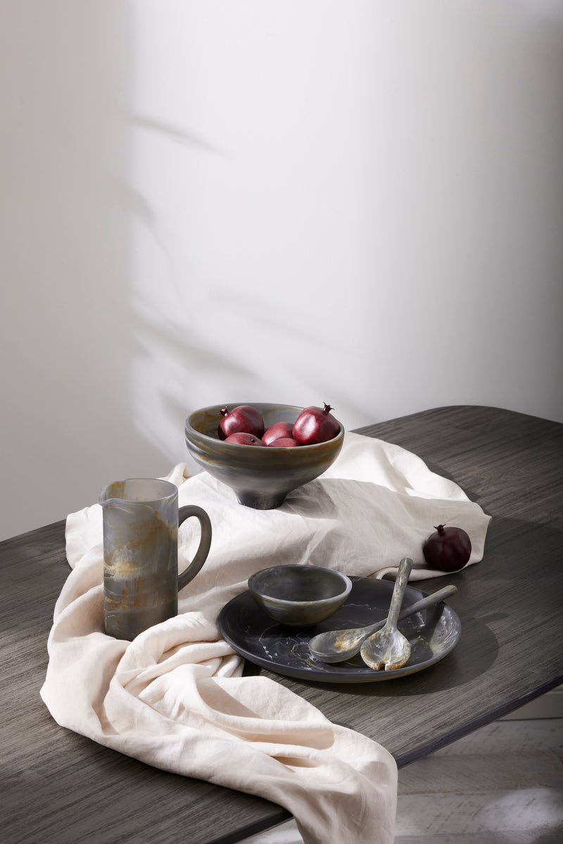 Aerial Salad Servers - Black Rodwell and Astor