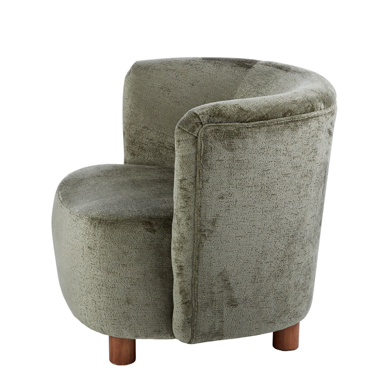 Amelie Armchair - Olive Chenille