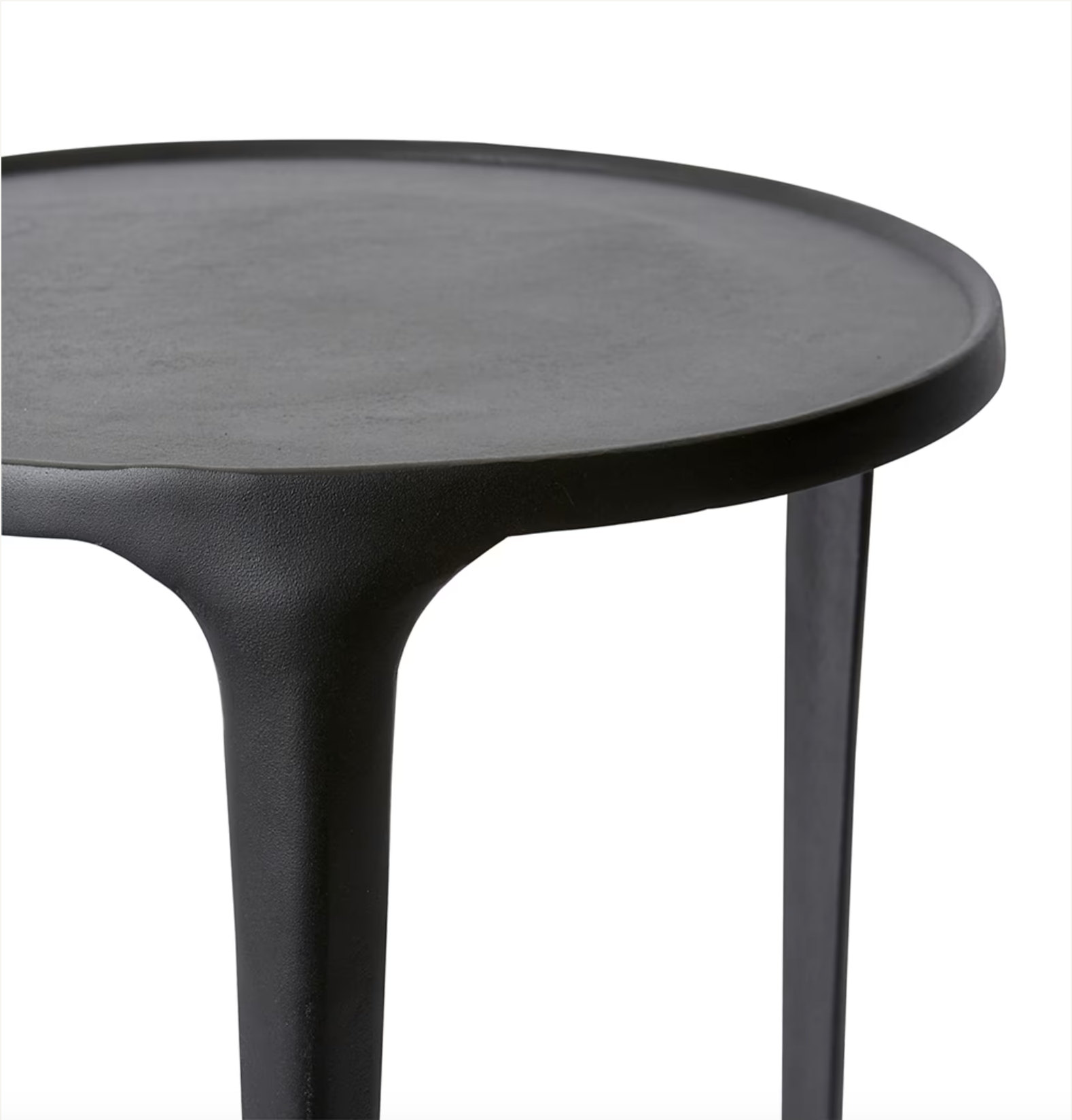 Ancona Side Table - Black - 50cm