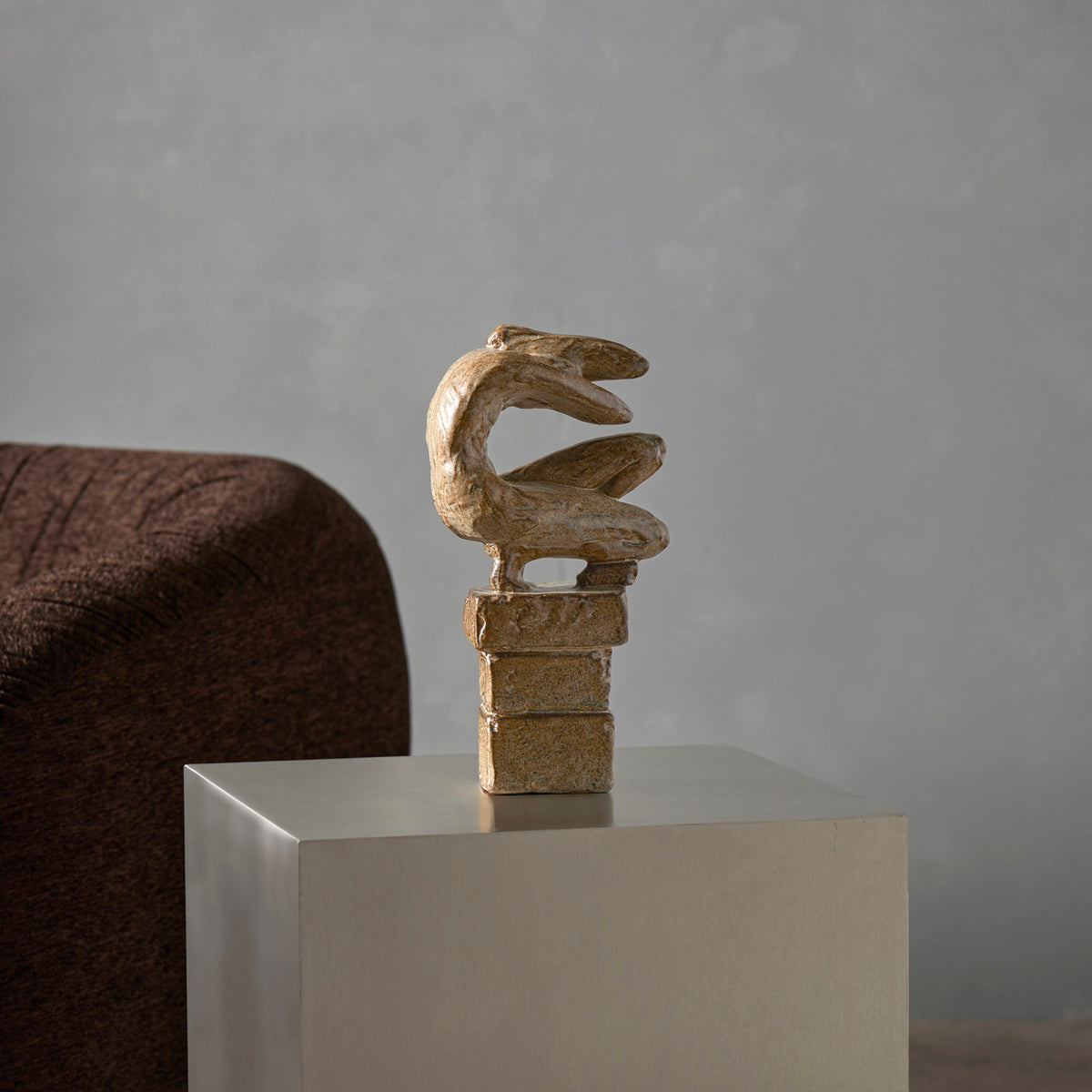 GRAND DESIGNS Arden Sculpture - Reactive Glaze