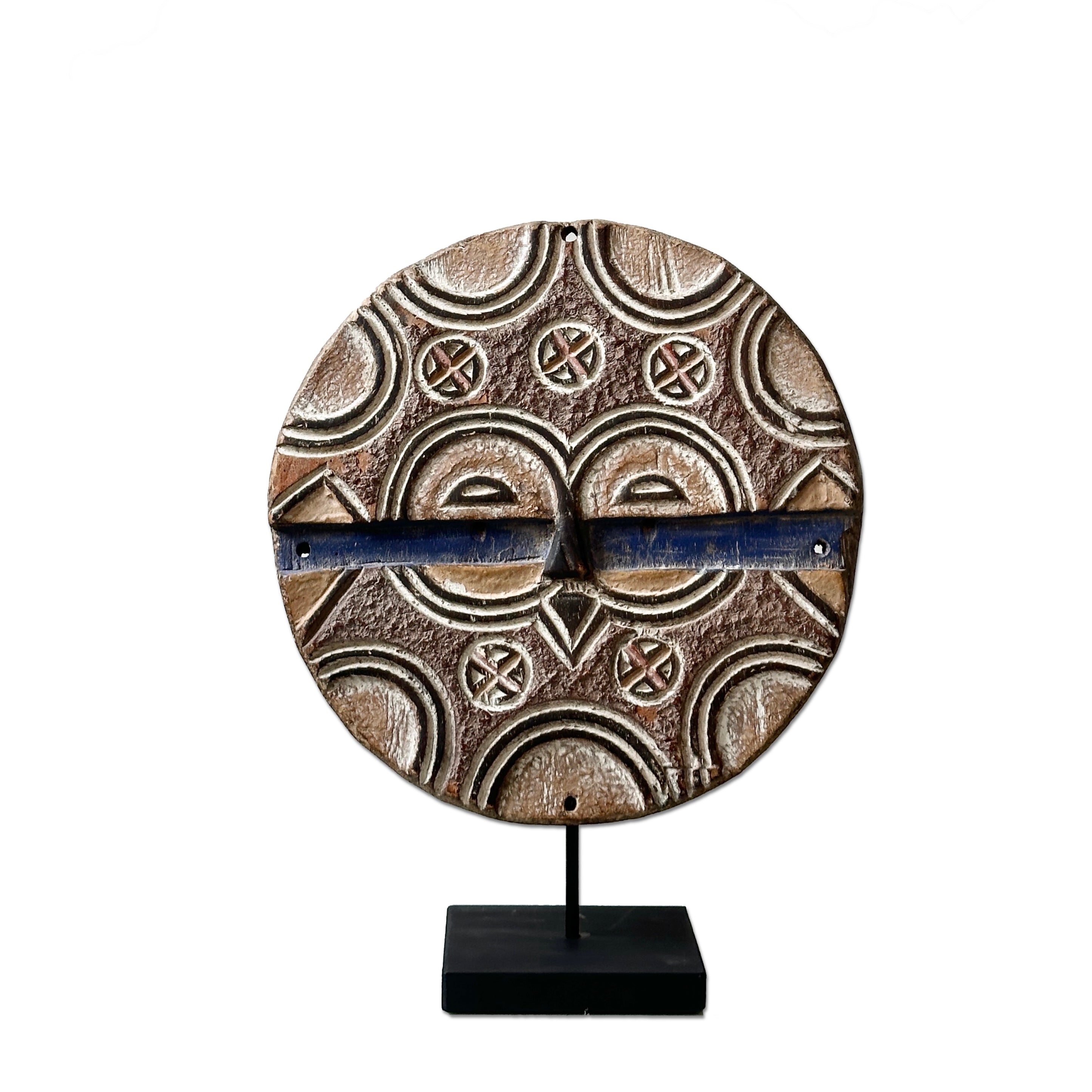 Vintage Bobo Sun Mask on Stand - 28cm