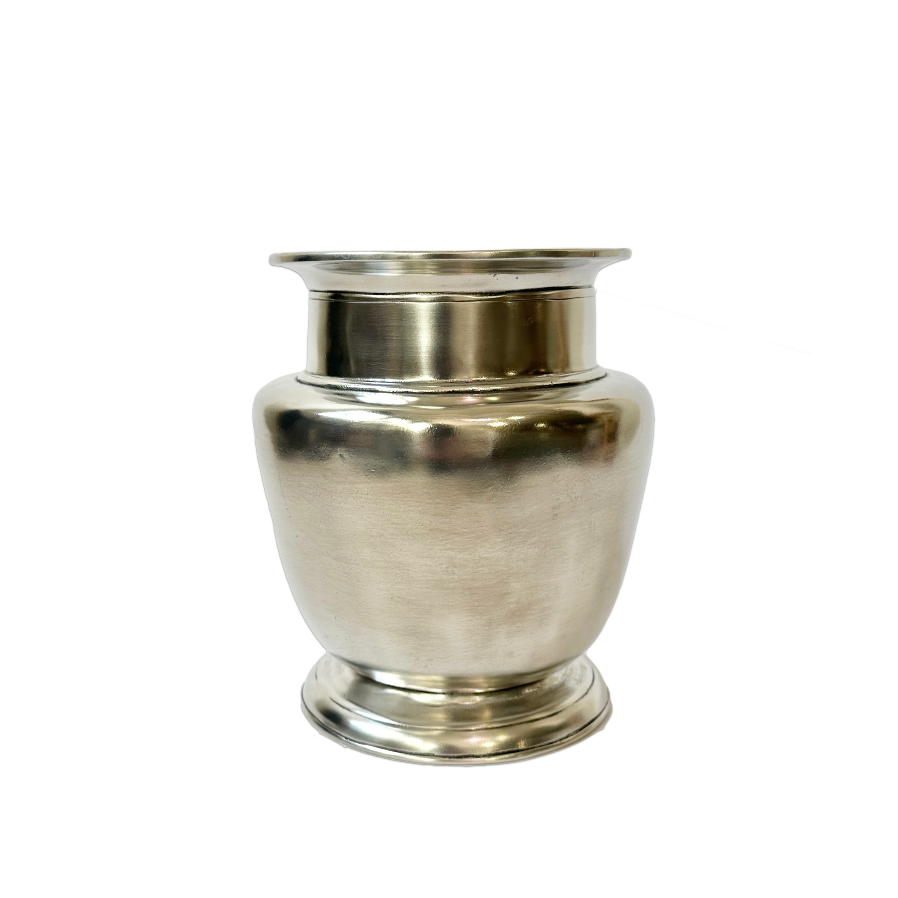 Trelizzi Rimmed Vase 17cm - Cosi Tabellini Pewter