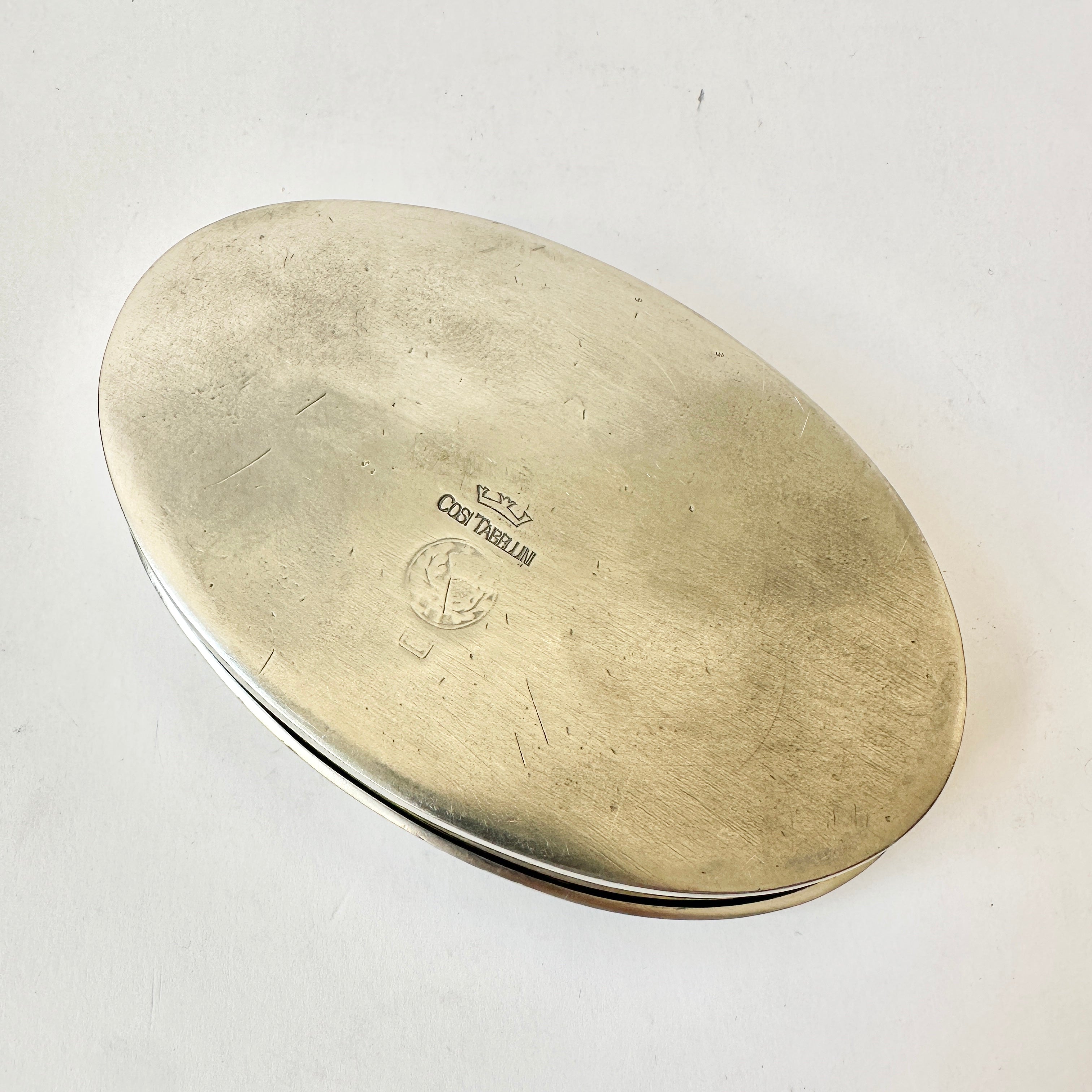 Vittoria Lidded Box - 16.5cm - Cosi Tabellini Italian Pewter
