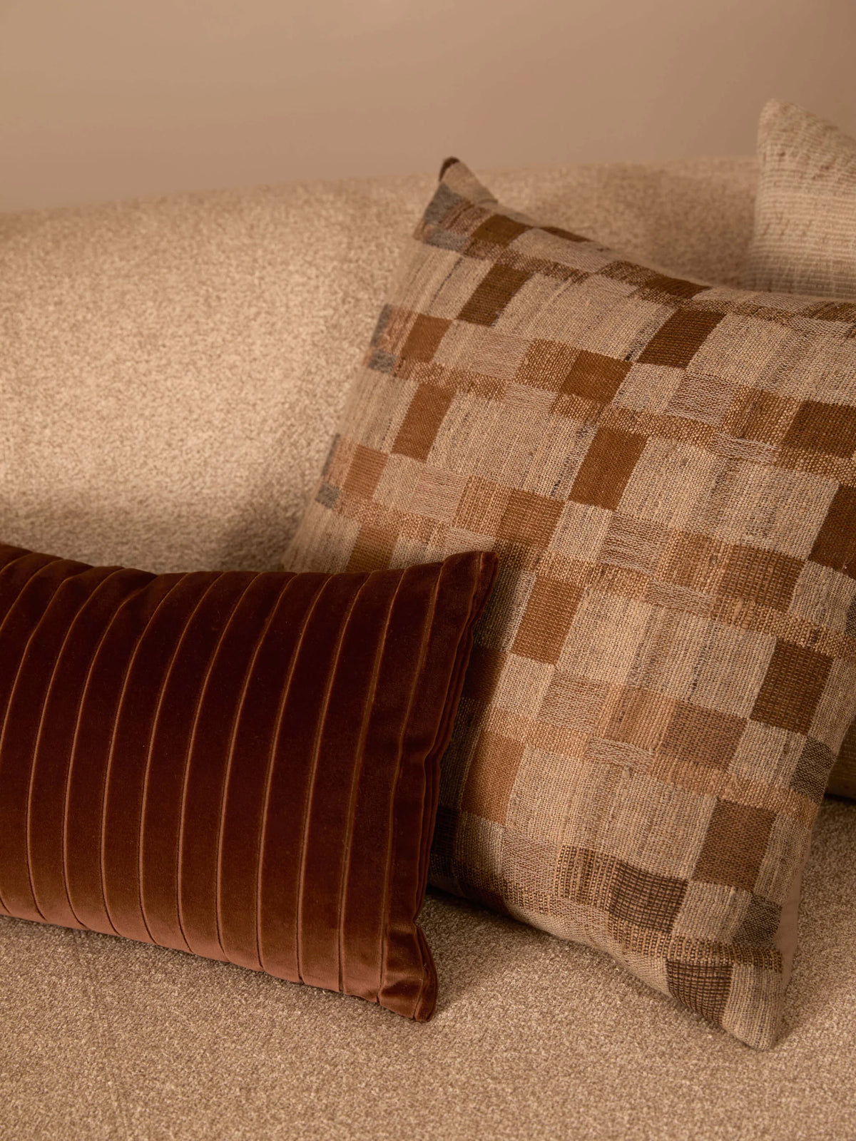 Easton Maple Velvet Mini Cushion 30 x 50cm