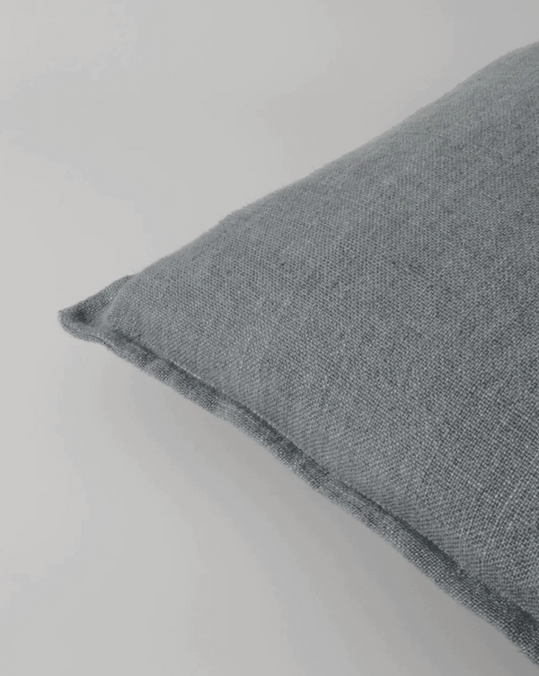 Flaxmill Cushion - Charcoal