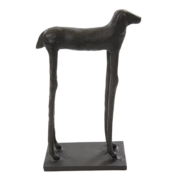 Helsi Dog Sculpture - Aged Bronze Rodwell and Astor