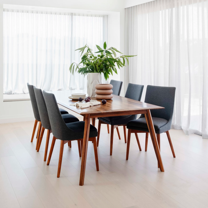 Hobart Dining Table Australian Blackwood Rodwell and Astor