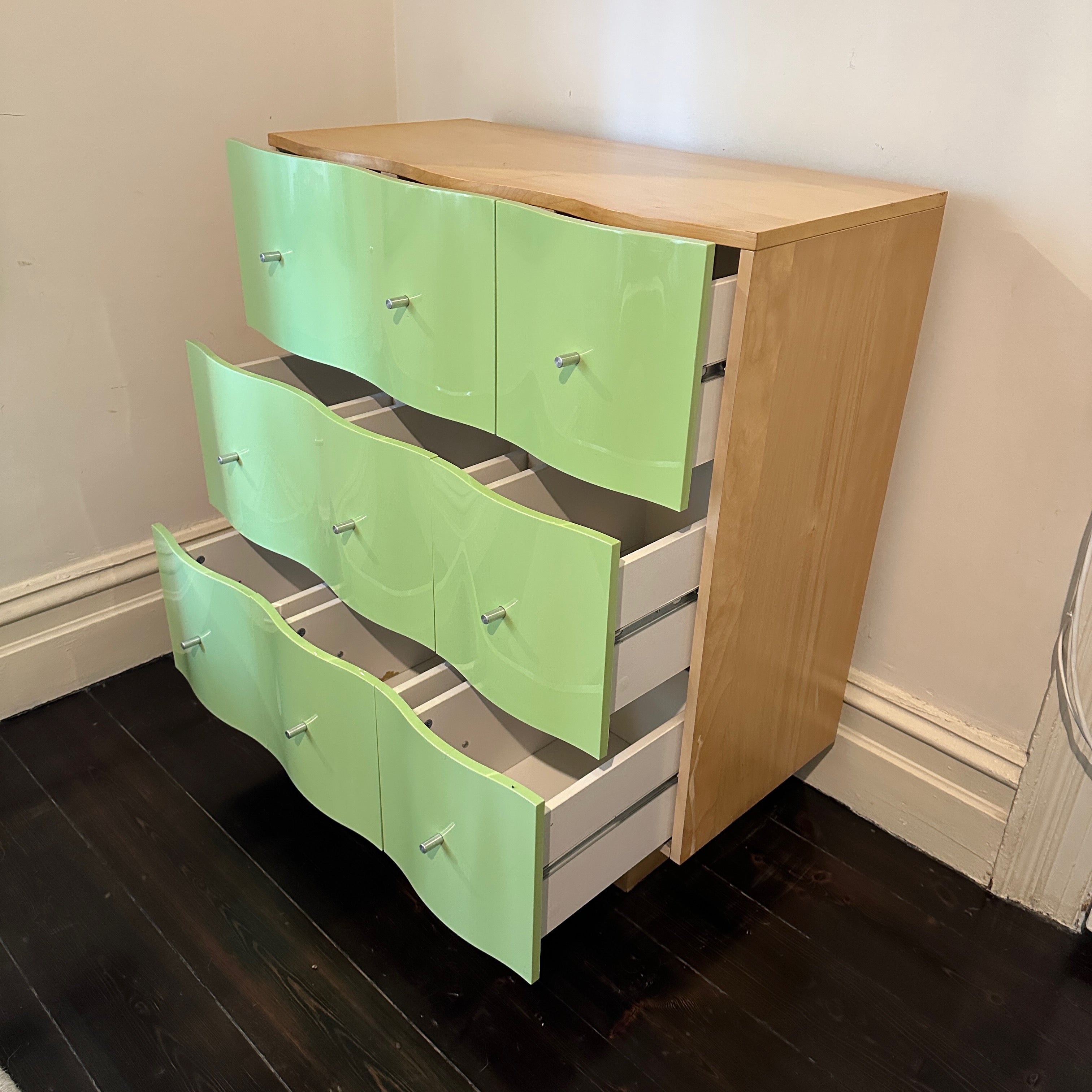 Vintage Vajer Dresser by Tomas Jelinek for IKEA, 1995 - Green