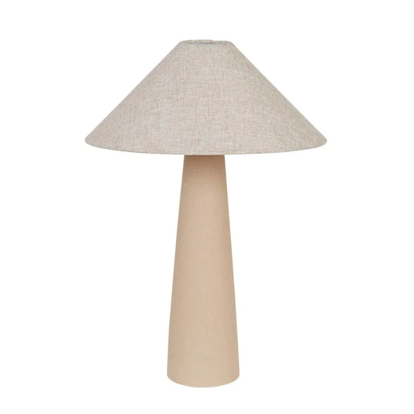 GLOBEWEST Lorne Canopy Table Lamp - Oatmeal