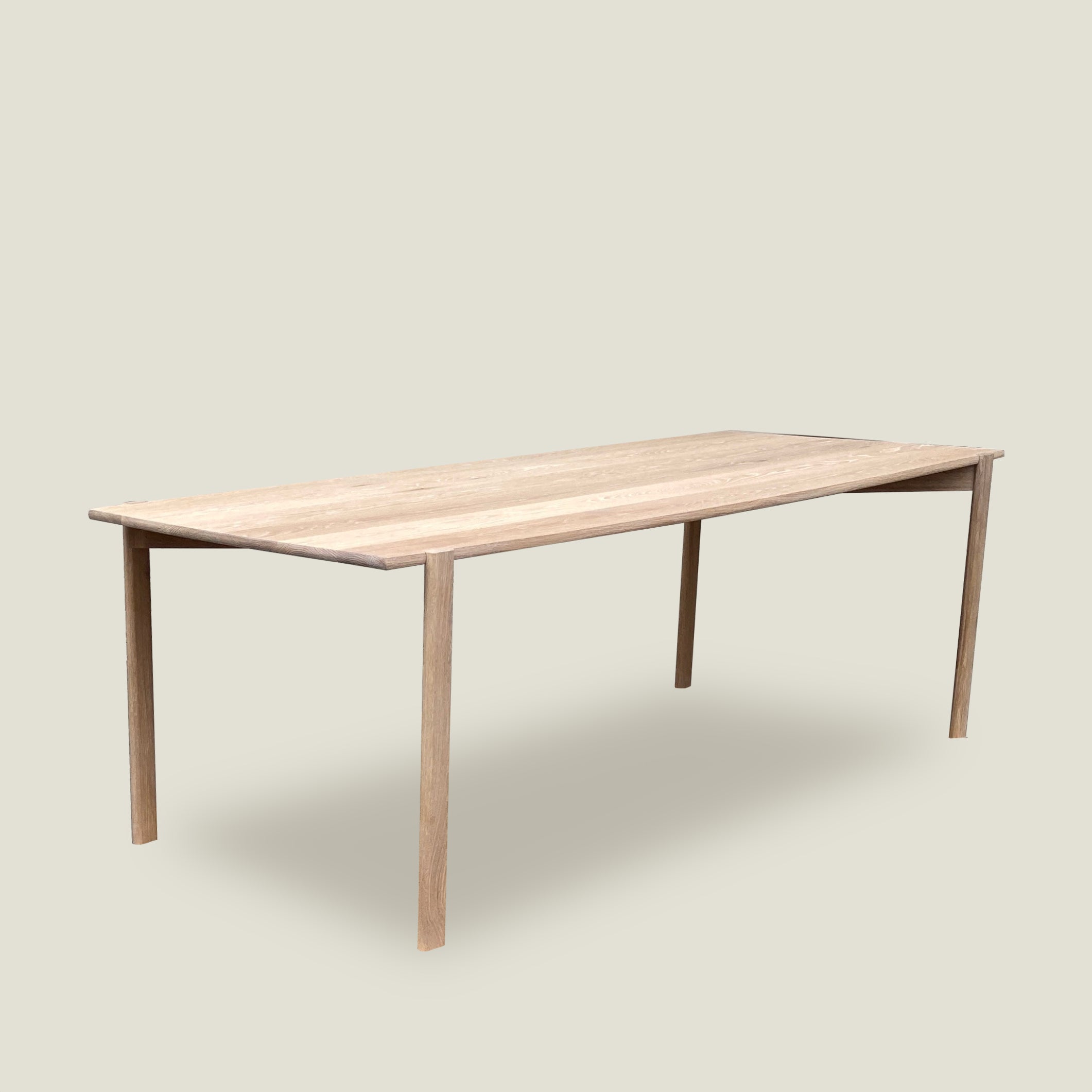 Leonard Dining Table — American White Oak | Handcrafted in Brunswick