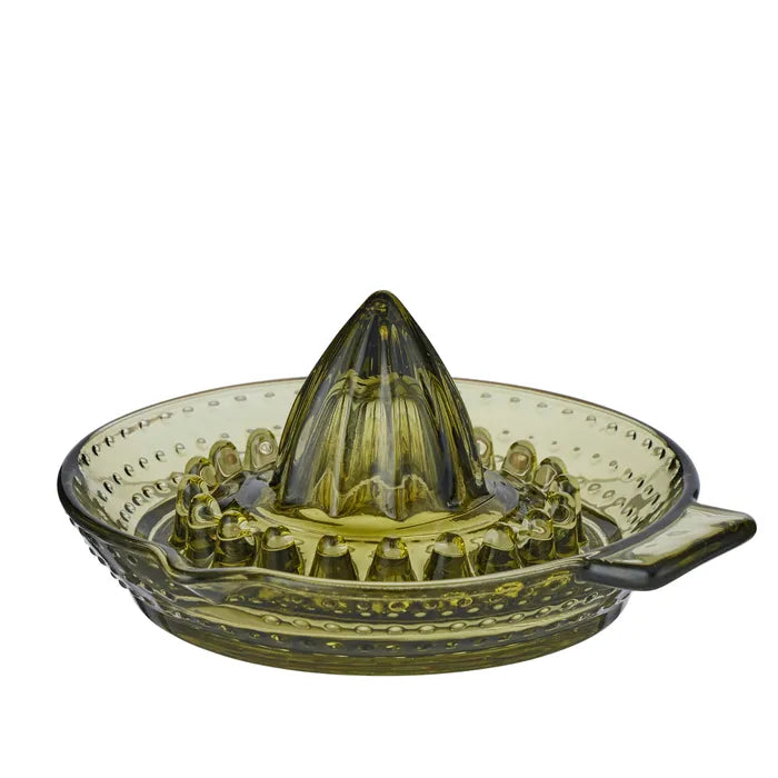Lia Green Glass Juicer