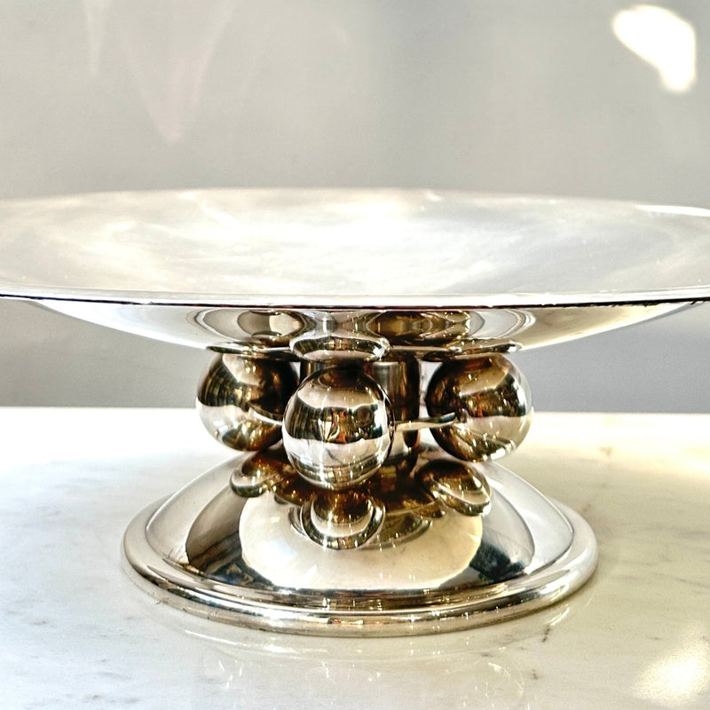 1930s Art Deco "Normandie" Fruit Bowl by Luc Lanel for Christofle