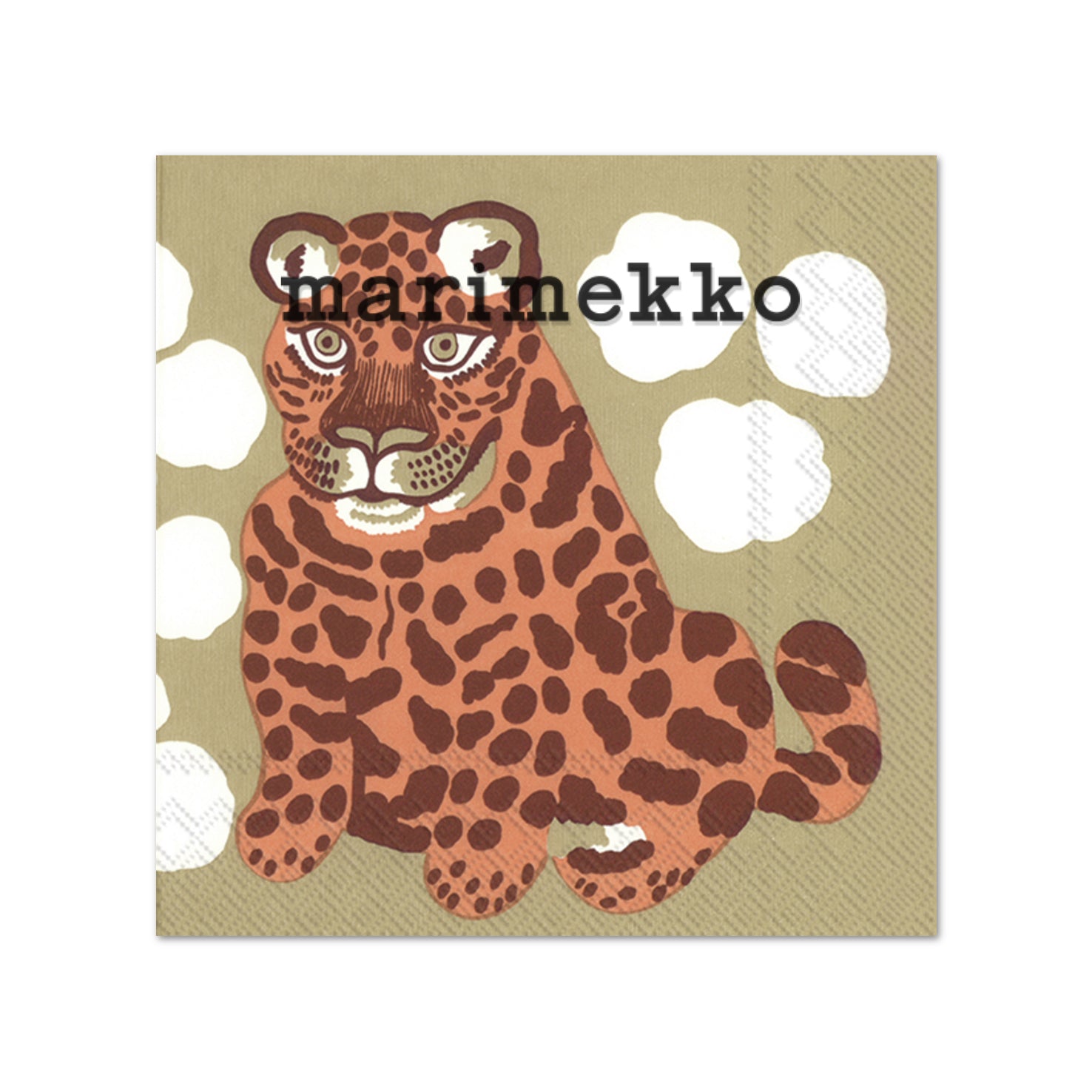 MARIMEKKO Paper Napkins - Kaksoset Brown