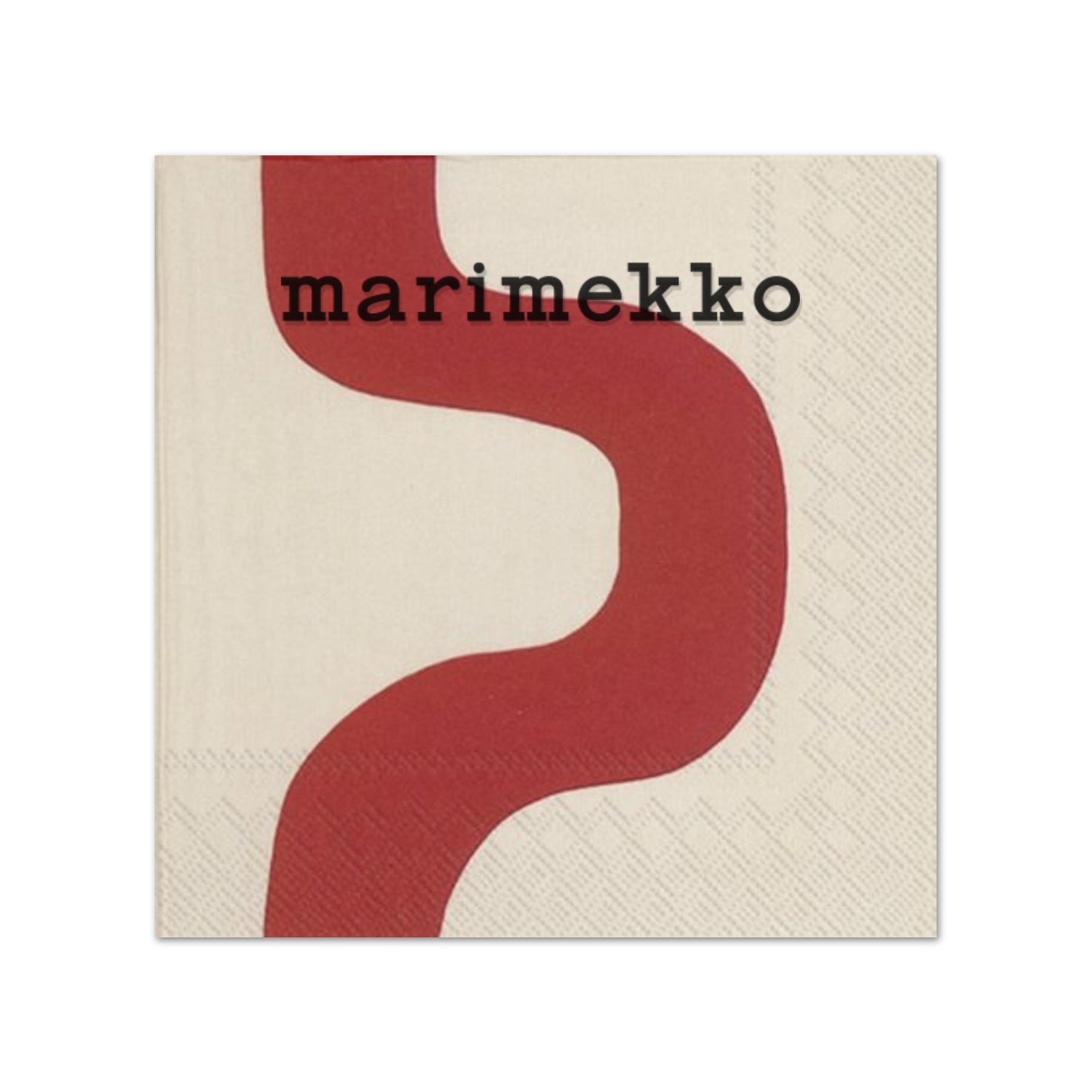 Marimekko Paper Napkin - Seireeni - Red