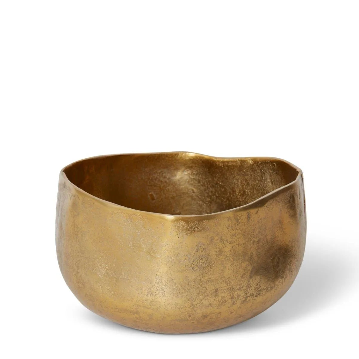 Orenda Organic Gold Finish Bowl - ⌀ 24cm x H14cm