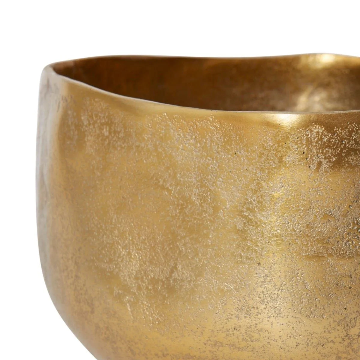 Orenda Organic Gold Finish Bowl - ⌀ 24cm x H14cm