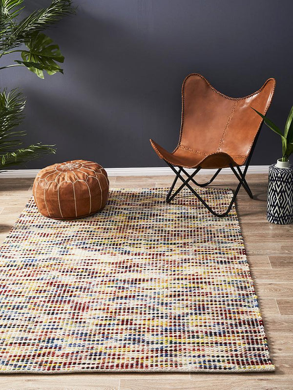 Riba 300 Rug - Multi Colour Wool Rug