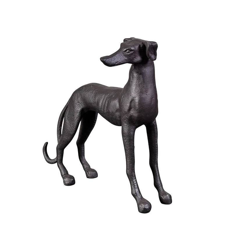 Rudi Greyhound Sculpture - Bronze