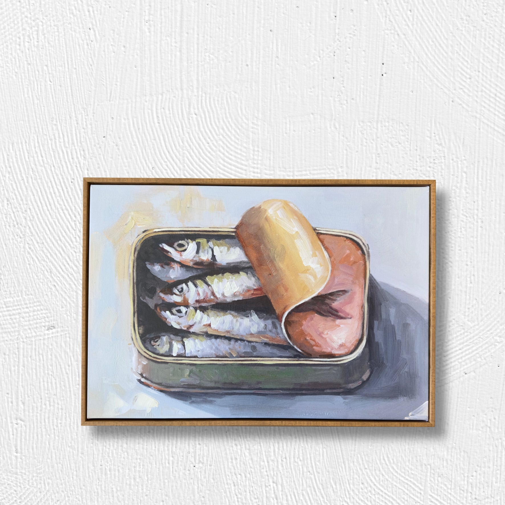 SCATOLA Wall Art 50x35cm Ash Colour Frame