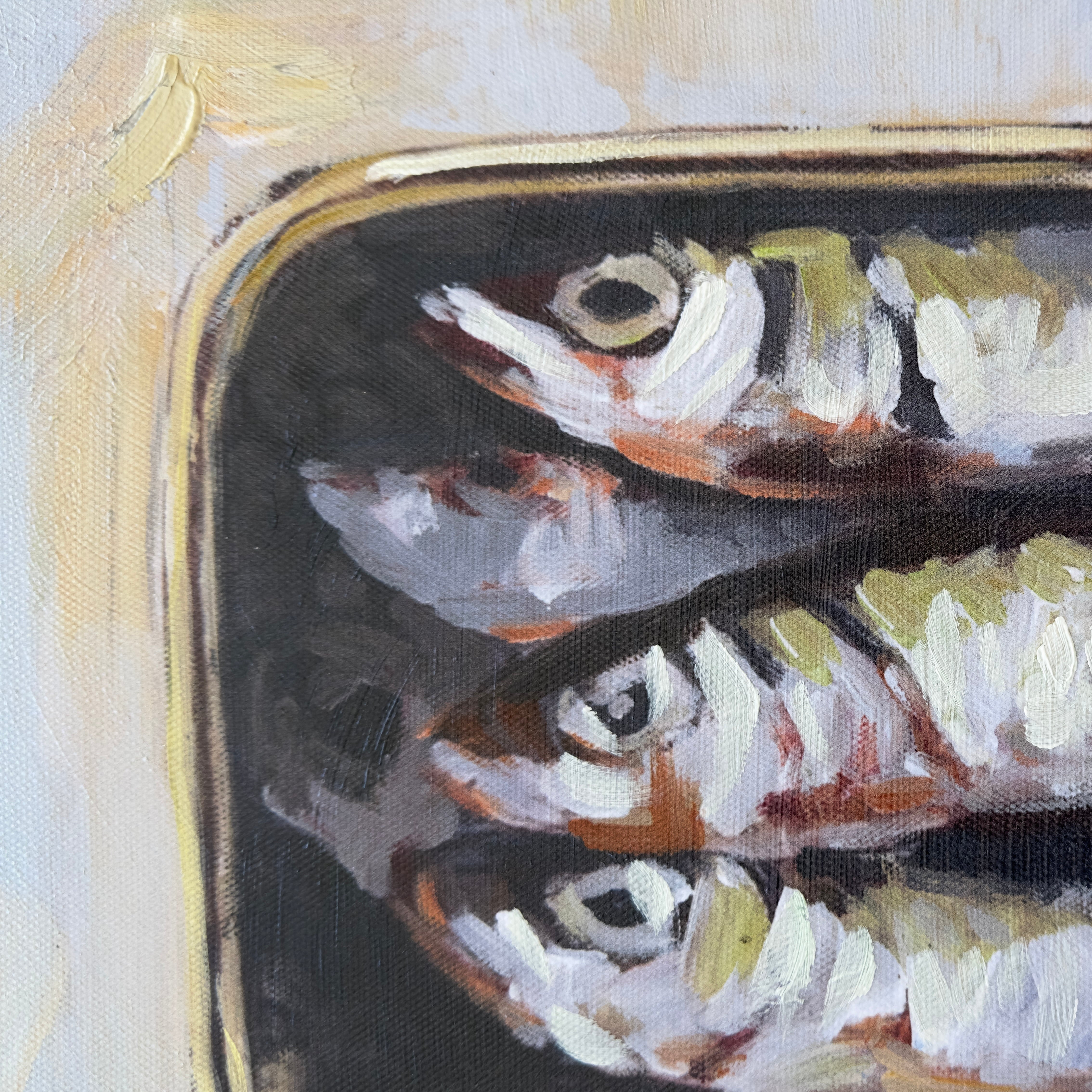 SCATOLA Wall Art 50x35cm Ash Colour Frame