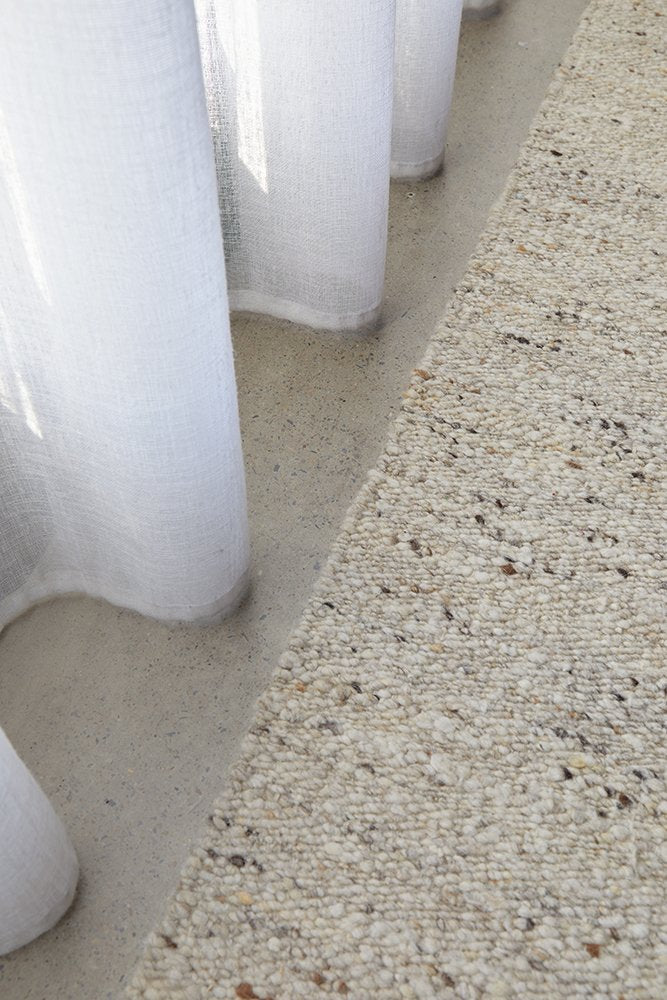 Elm Wool, Flatweave Rug - Pepper