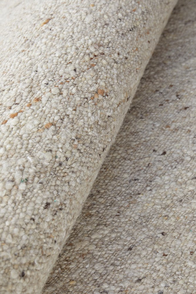 Elm Wool, Flatweave Rug - Pepper