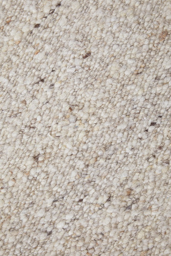 Elm Wool Flatweave Runner - Pepper