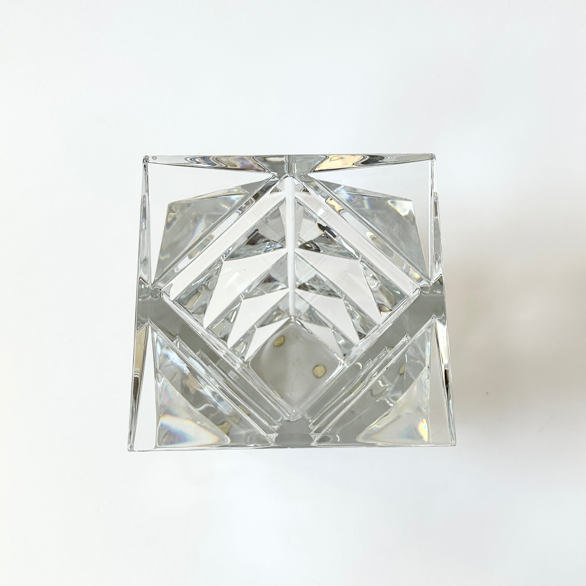 Baccarat Totem Vase — Clear Crystal (Nicolas Triboulot)