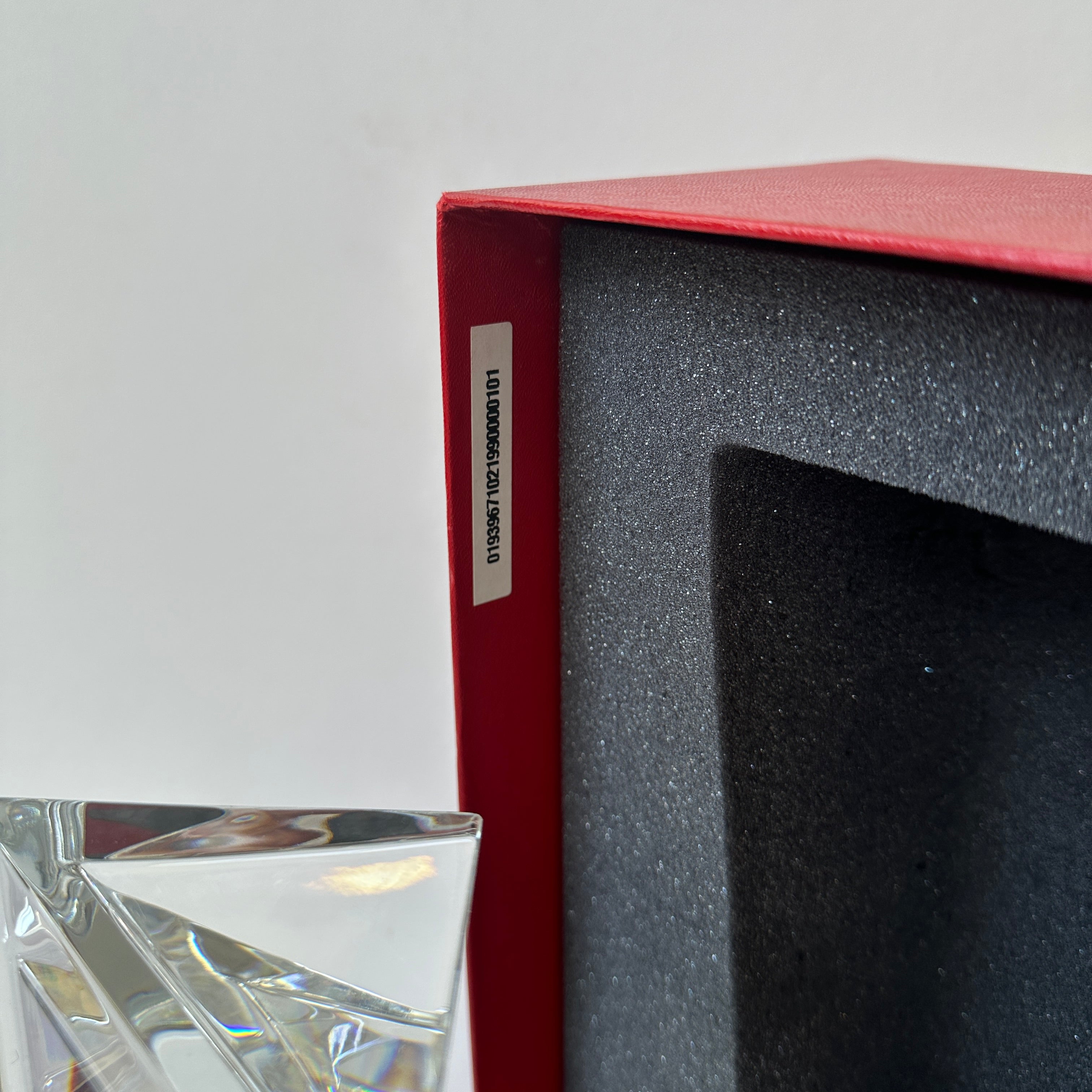 Baccarat Totem Vase — Clear Crystal (Nicolas Triboulot)