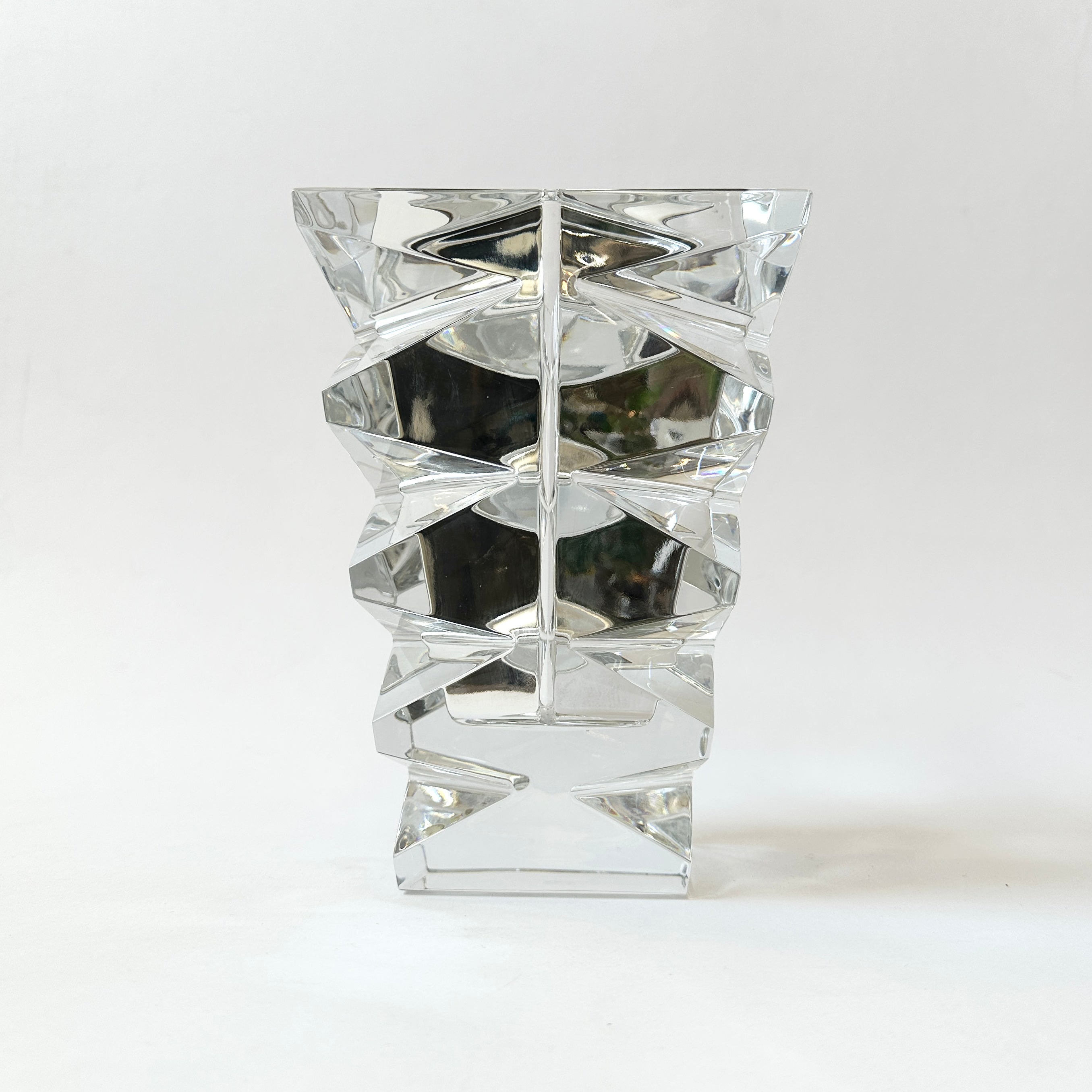 Baccarat Totem Vase — Clear Crystal (Nicolas Triboulot)