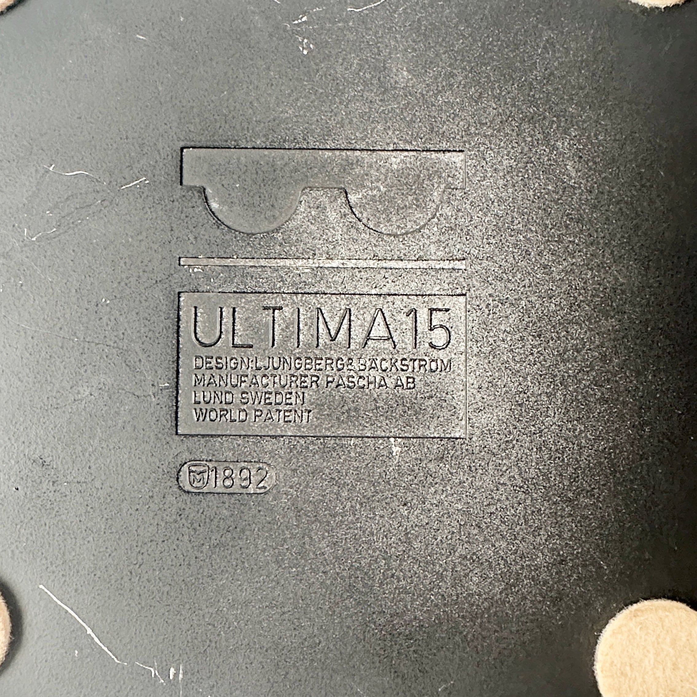 Original Ultima 15 Ashtray by Holger Bäckström & Bo Ljungberg for Pascha AB, Sweden