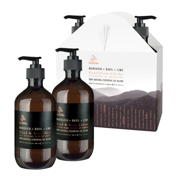 Equilibrium Cleanse & Nourish Gift Duet Set | 2 x 500ml