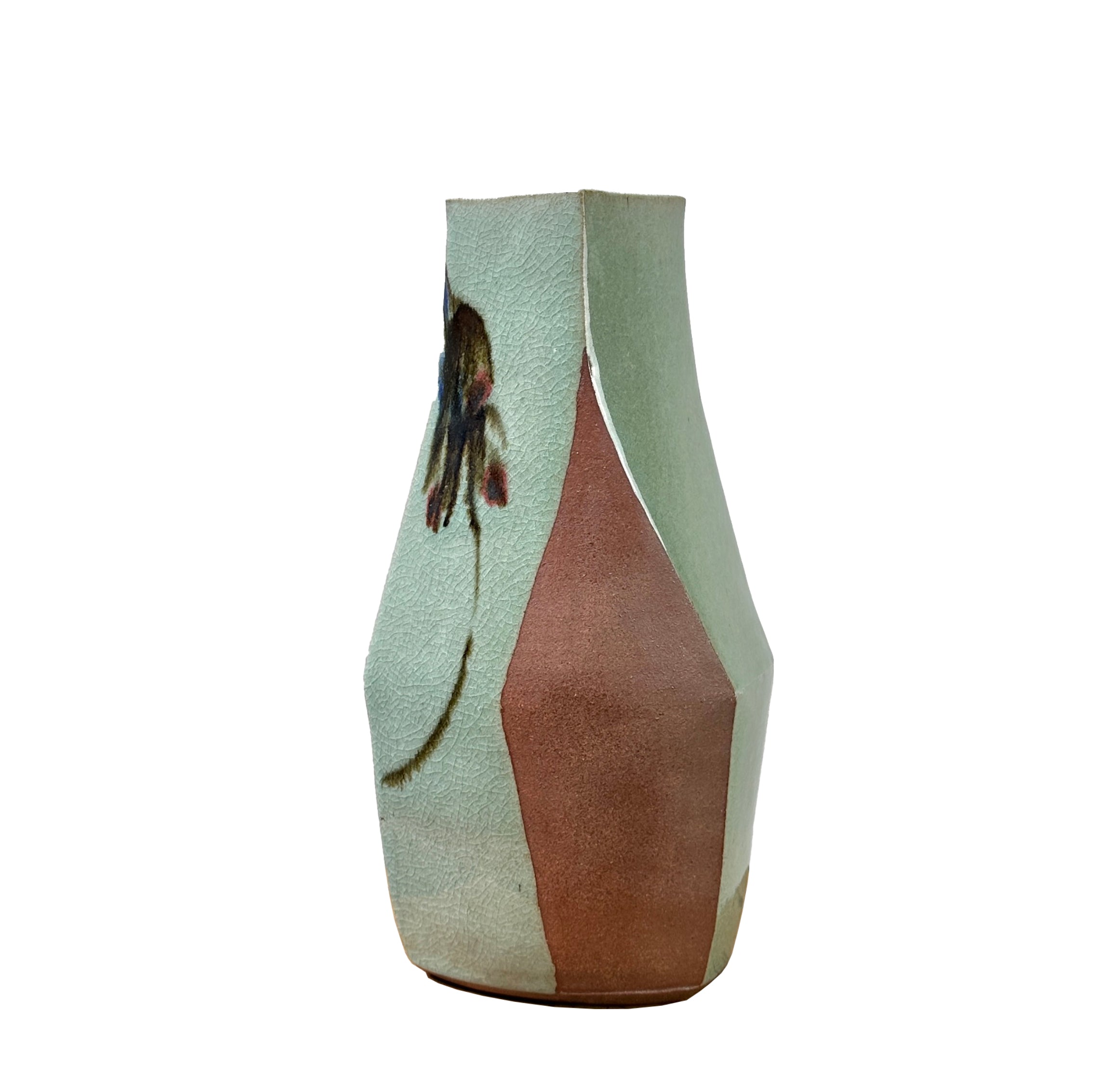 Vintage Japanese Vase by Jin Nariyoshi | C. 1970