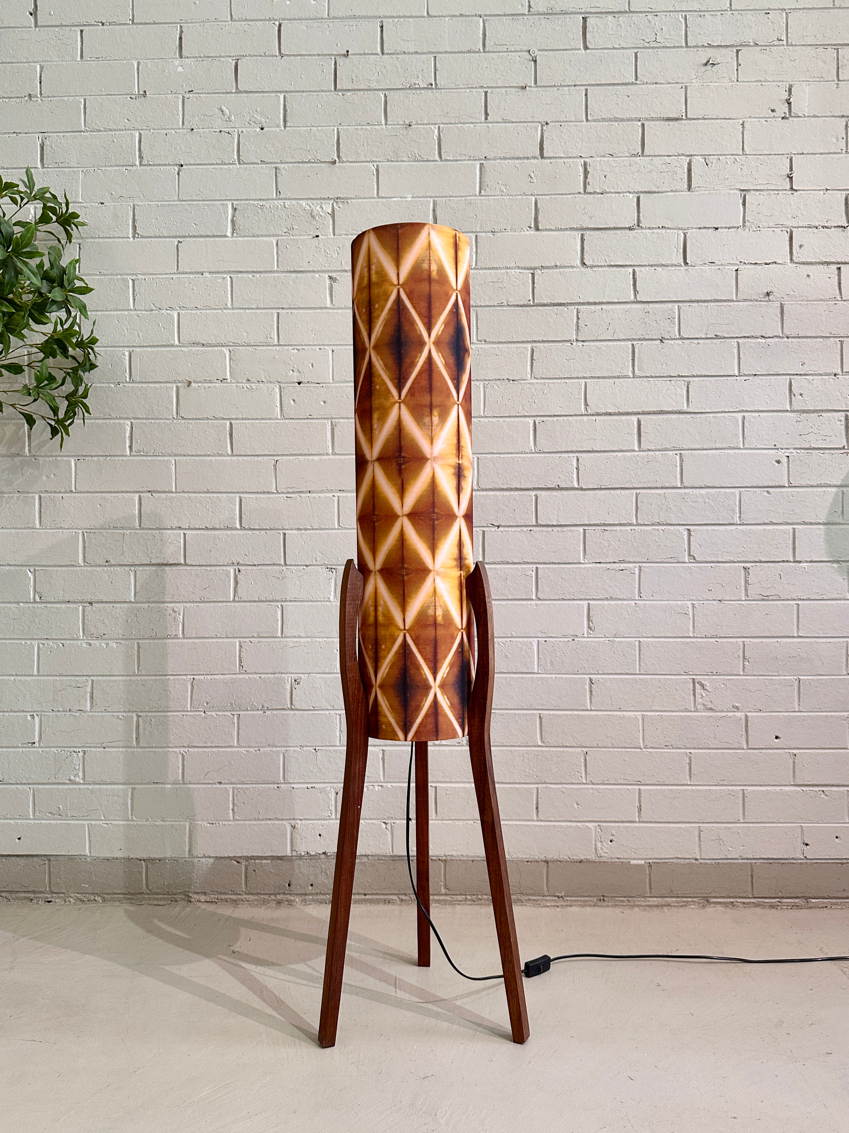 Vintage Mid Century Modern Rocket Lamp