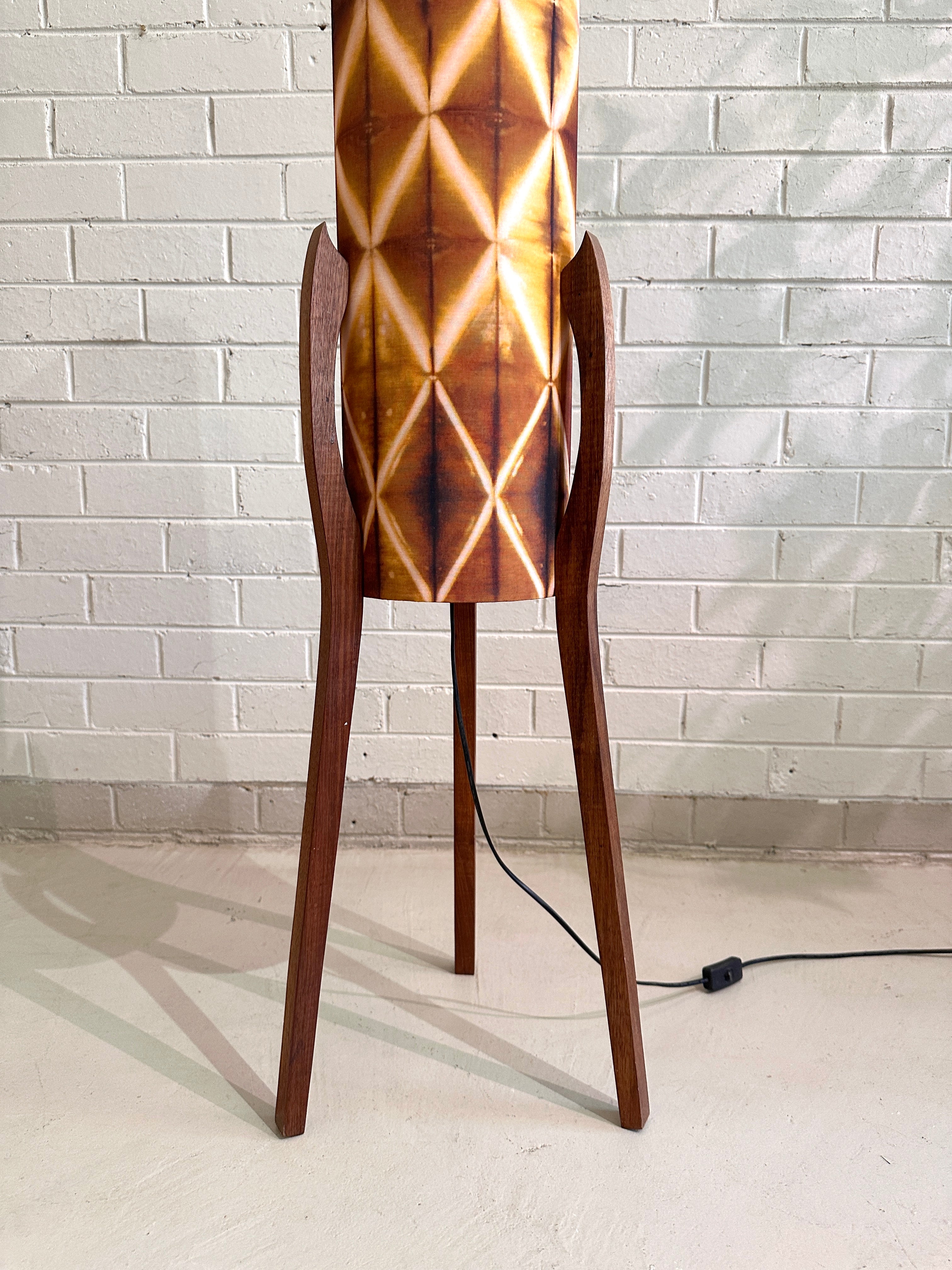 Vintage Mid Century Modern Rocket Lamp