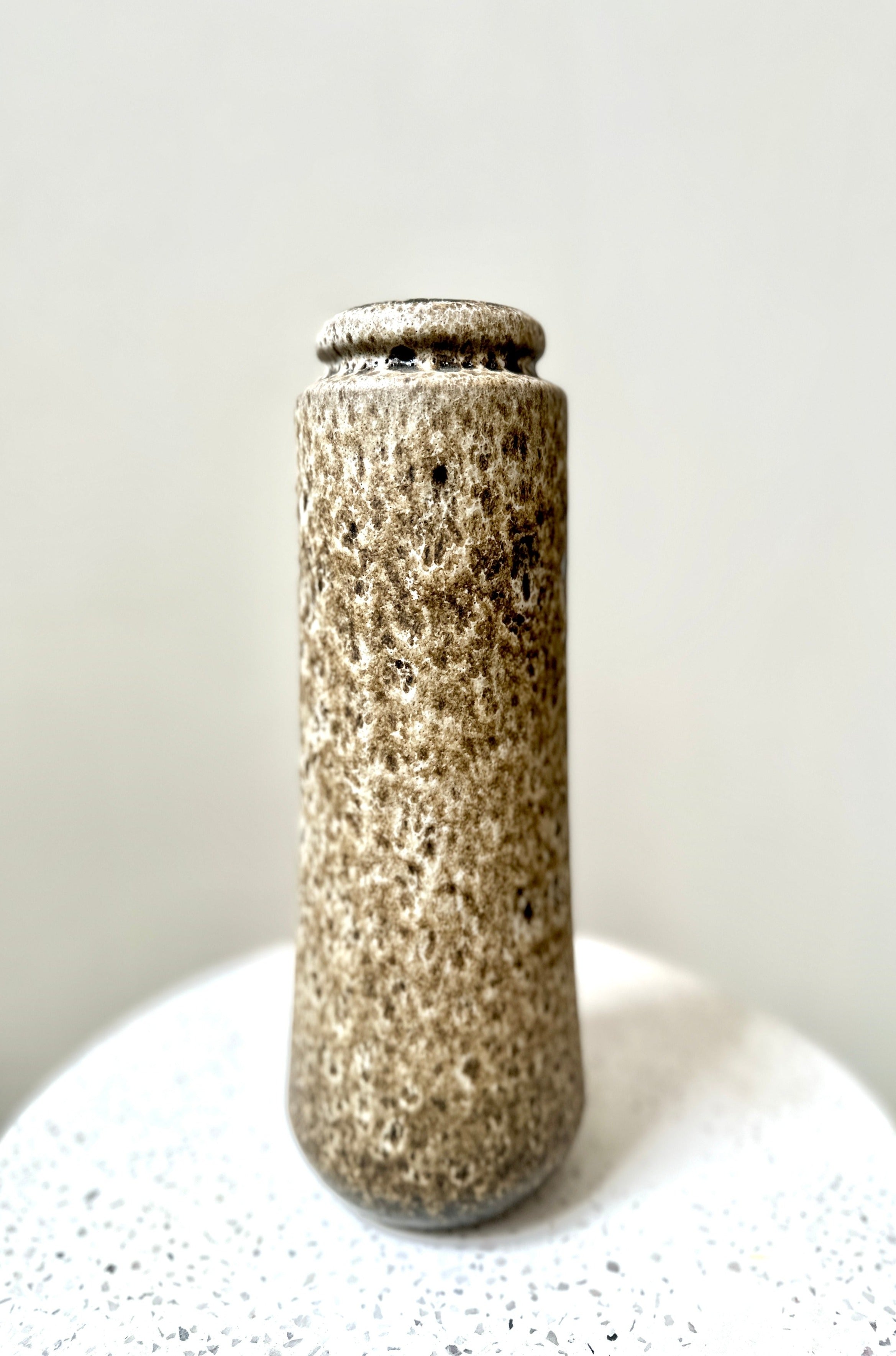 Vintage 1960s Fat Lava Vase by Scheurich