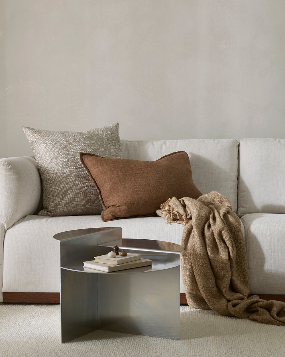 Arcadia Cushion - Chestnut 40 x 60cm