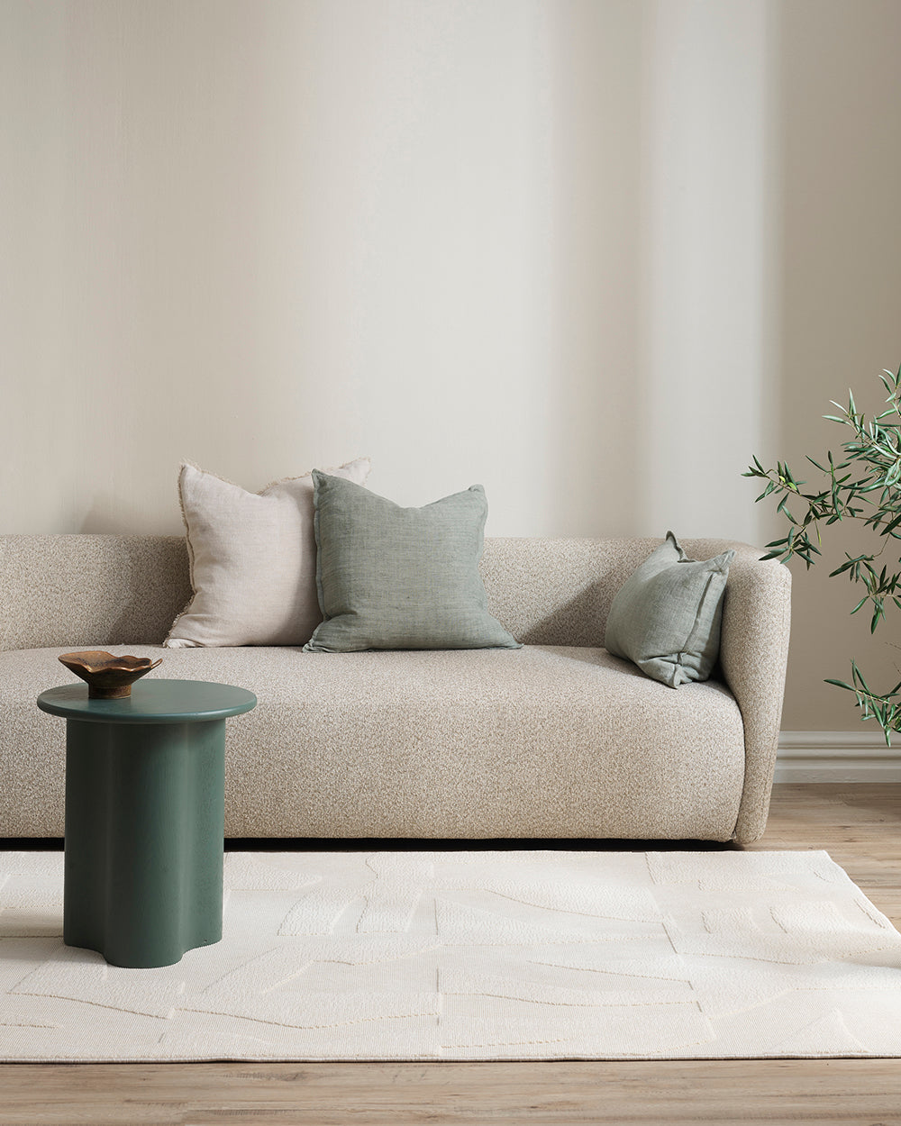 BAYA Arcadia Cushion - Sage 40 x 60cm