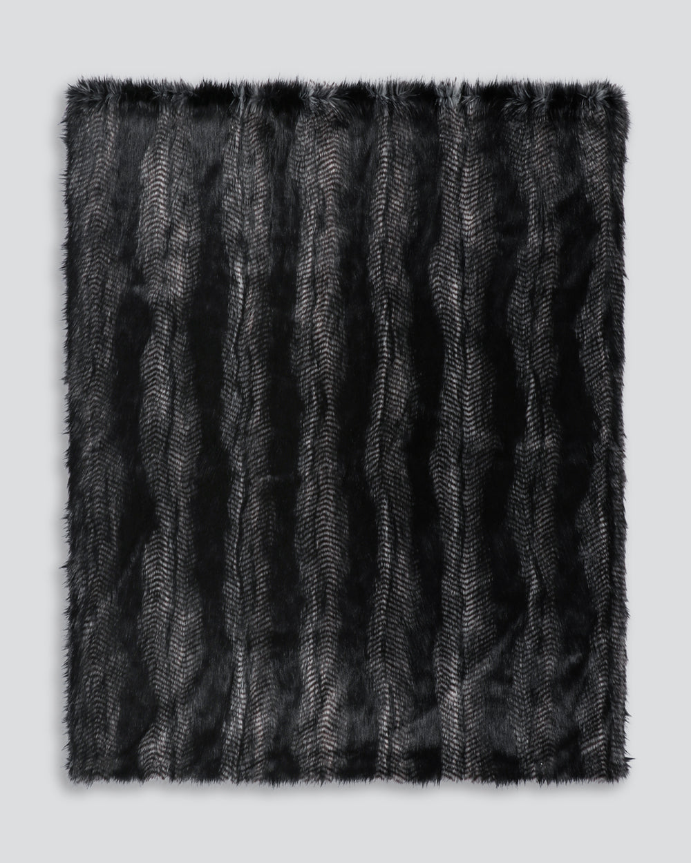 HEIRLOOM Black Coyote Throw & Plush Pod