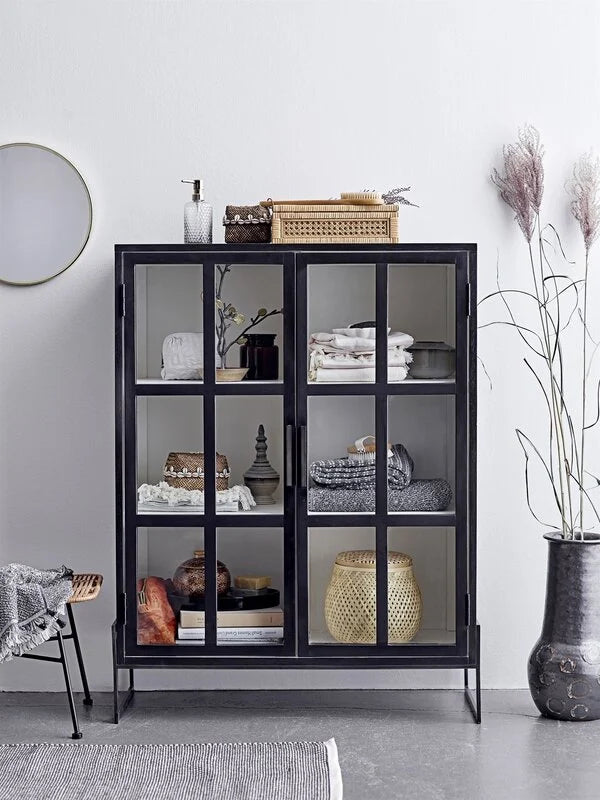BLOOMINGVILLE Opal Display Cabinet – Black Oak Rodwell and Astor