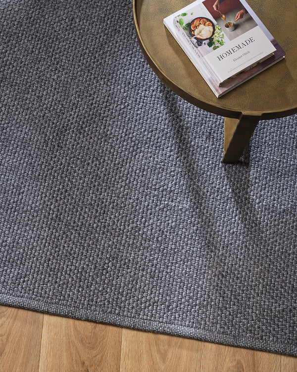 Burleigh INDOOR/OUTDOOR Floor Rug - Charcoal