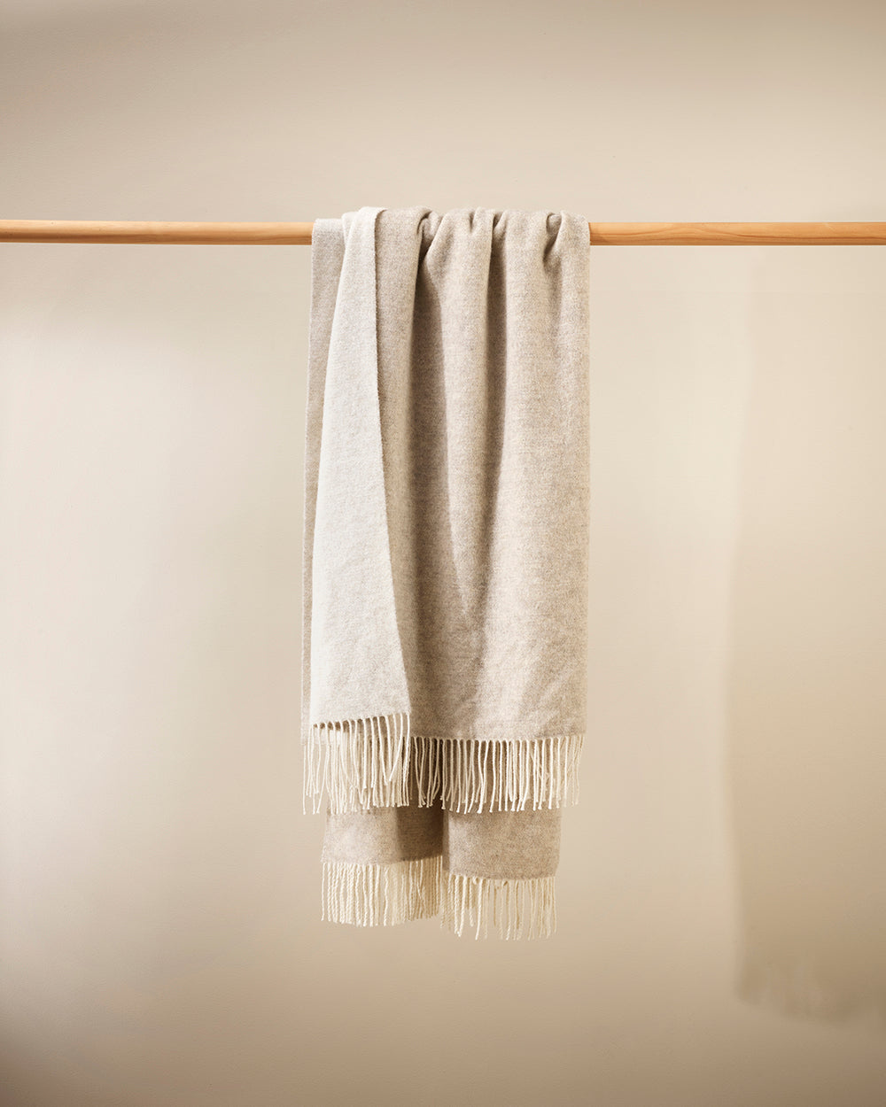 Casa Wool Throw - Oatmeal