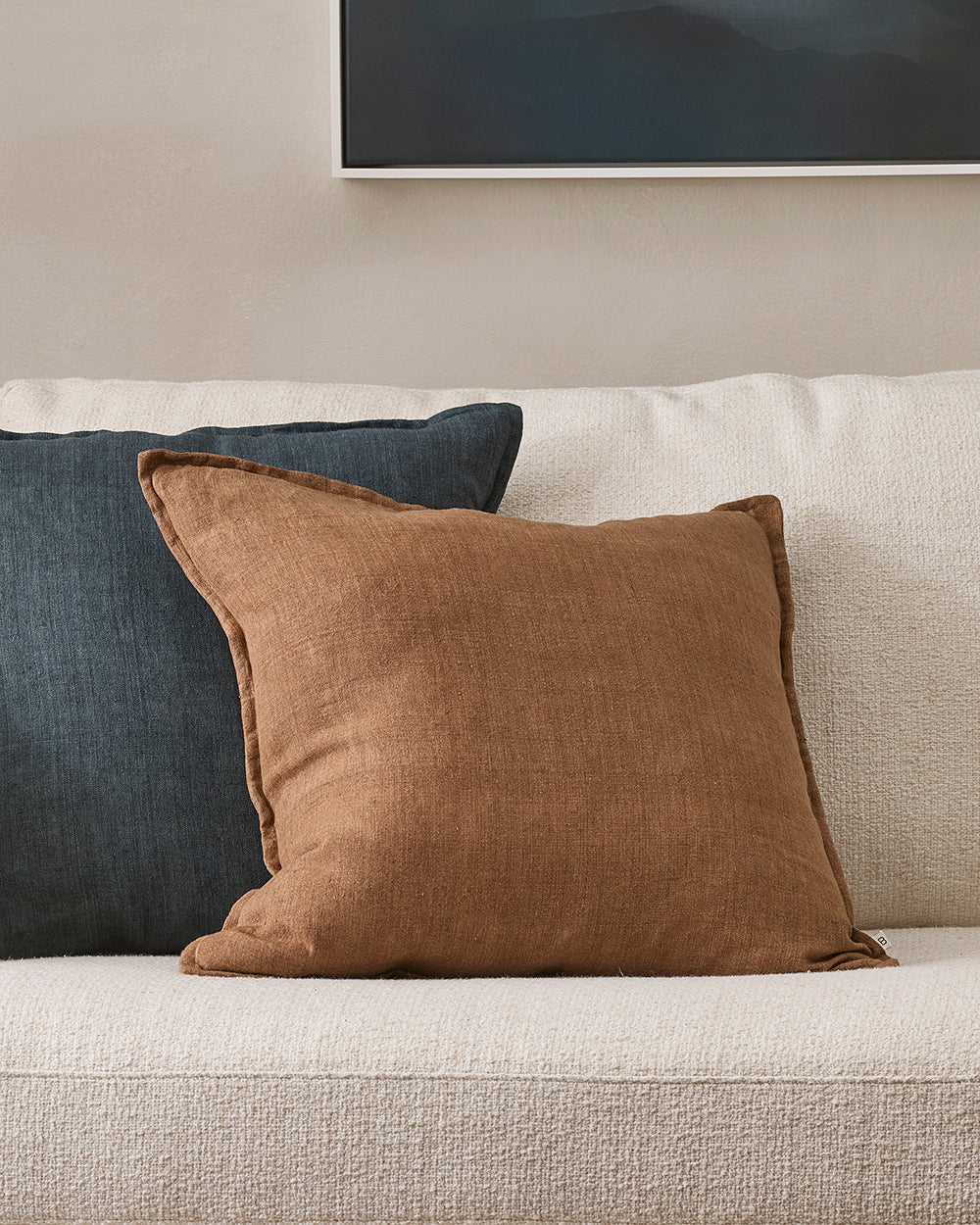 Cassia Cushion - Chestnut 55 x 55cm