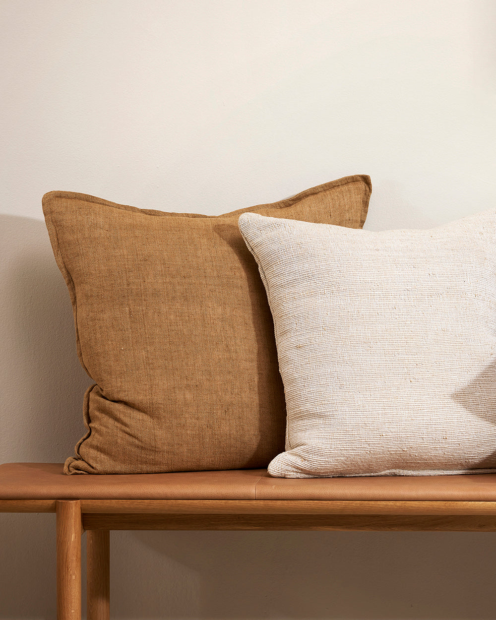 BAYA Cassia Cushion - Cumin - 55 x 55cm