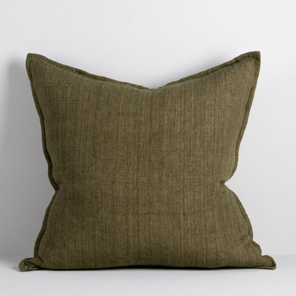 BAYA Cassia Cushion - Military - 55 x 55cm Rodwell and astor