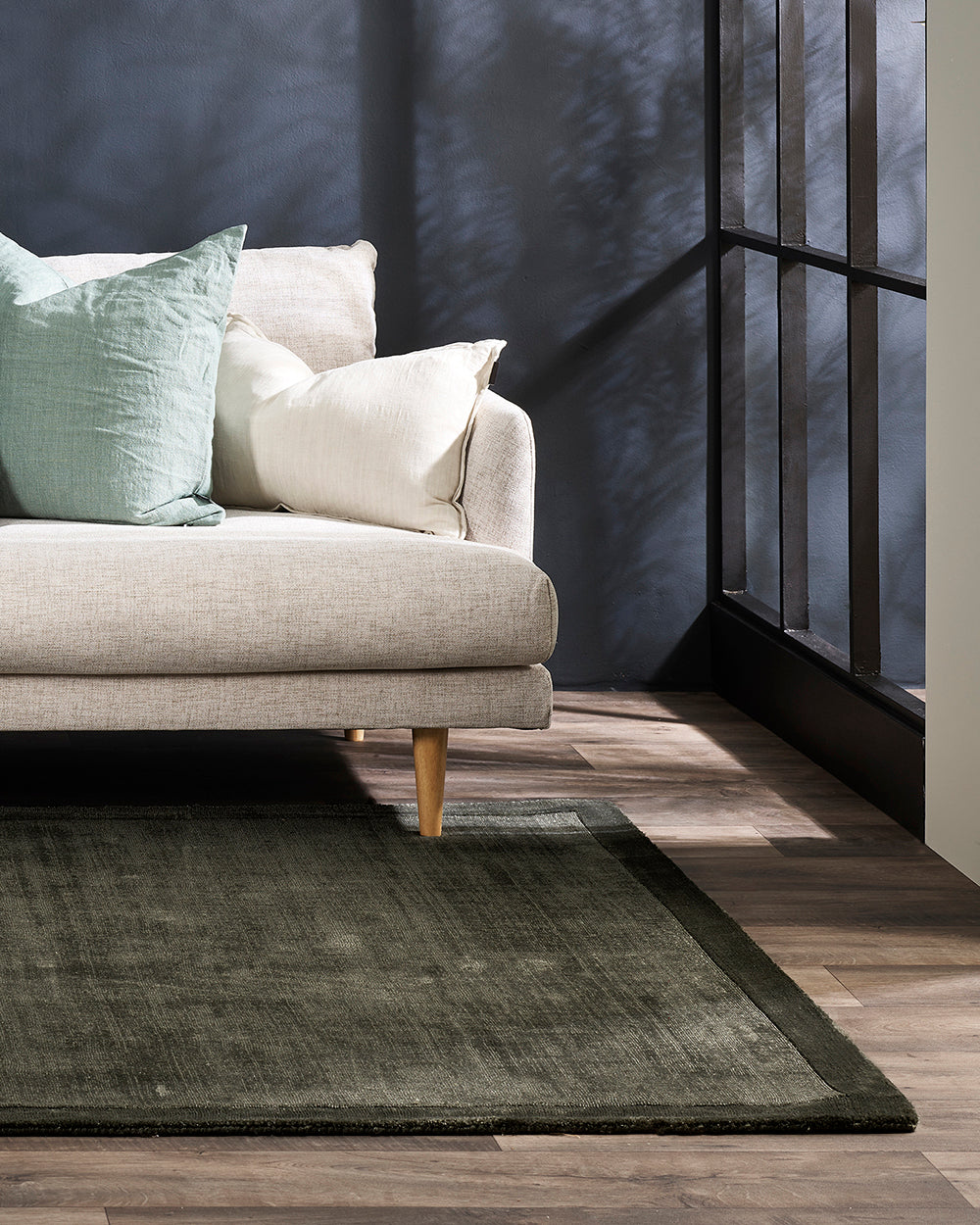Chevalier Tufted Rug - Dark Olive