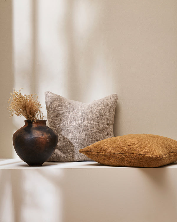 Cyprian Cushion - Caramel - 50 x 50cm Rodwell and Astor