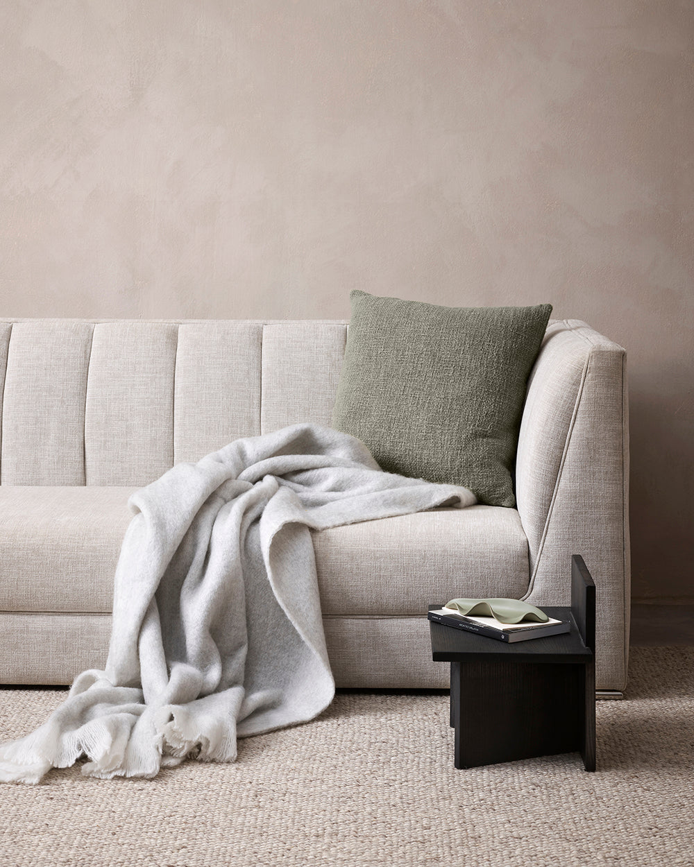 BAYA Cyprian Cushion - Sage 50 x 50cm