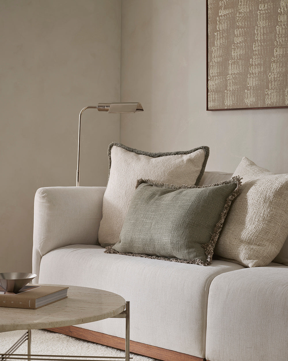BAYA Darcy Cushion - Sage